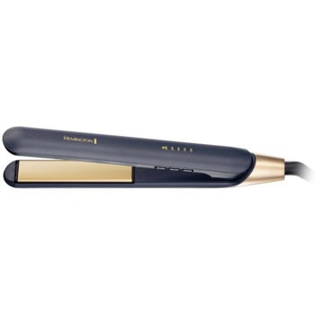 Преса за коса Remington S5805 Sapphire Luxe, керамично покритие, бързо загряване, Turbo Boost функция, 5 нива на температура, черна | JAR Computers Remington S5805 Sapphire Luxe