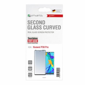 4smarts Glass 3D Frame за Huawei P30 Pro 4S493332