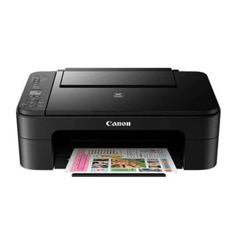 Мултифункционално мастиленоструйно устройство Canon PIXMA TS3355, цветен, принтер/копир/скенер, 4800 x 1200 dpi, 17 стр/мин, Wi-Fi, USB, A4 | JAR Computers Canon PIXMA TS3355 3771C040AA