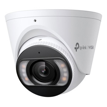 IP камера TP-Link VIGI InSight S485(4mm), куполна камера, 8Mpix(3840x2160@30fps), 4mm обектив, H.265+/H.265/H.264+/H.264, IR осветеност (до 30m), външна IP67, PoE, microSD слот до 512GB, микрофон и говорител | JAR Computers TP-Link VIGI InSight S485(4mm)