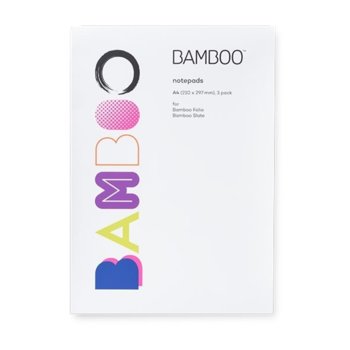 Wacom ACK425082 bamboo folio / slate notepads A4