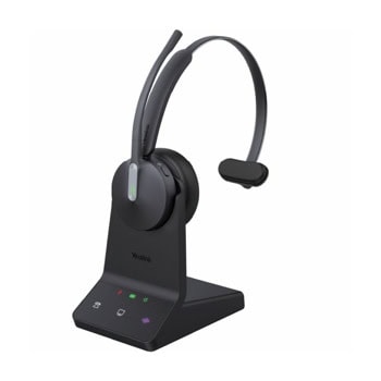 Конферентна слушалка Yealink WH64 Mono, безжична, 3 микрофона, сертифицирана за Microsoft Teams, DECT, Bluetooth | JAR Computers Yealink WH64 Mono Teams 1208671