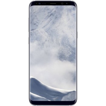 Samsung Galaxy S8 Plus(сребрист), 6.2" (15.75 cm) Quad HD+ Super AMOLED дисплей, осемядрен Exynos 8895 (4x 2.3GHz + 4x 1.7GHz), 4GB LPDDR4 RAM, 64GB Flash памет (+microSD слот), 12 & 8 Mpix camera, Android, 173g | JAR Computers Samsung Galaxy S8 Plus, Arctic Silver