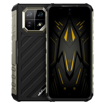 Смартфон Ulefone Armor 22 (черен), поддържа 2 SIM карти, 6.58" (16.71 cm) LCD 120Hz дисплей, осемядрен Mediatek Helio G96 2.05GHz, 8GB RAM, 128GB Flash памет (+microSD слот), 64.0 + 64.0 & 8.0 Mpix камери, Android | JAR Computers Ulefone Armor 22 8/128GB Black