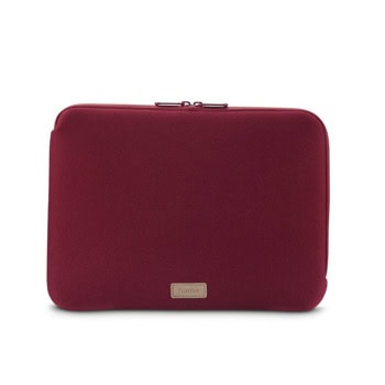 Калъф за лаптоп Hama Jersey, до 16.2" (41.14 cm), бордо | JAR Computers Калъф за лаптоп Hama Jersey Burgundy 222036