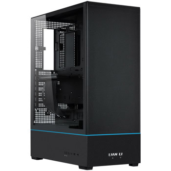 Кутия Lian Li SUP01, ATX/MicroATX/ITX, 2x USB 3.0 Type-A, 1x USB 3.1 Type-C, 3x 120mm PWM вентилатора, с прозорец, черна, без захранване | JAR Computers Lian Li SUP01 Black G99.SUP01X.00