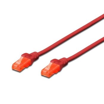 Пач кабел UTP Cat.6 2m червен DK-1617-020/R