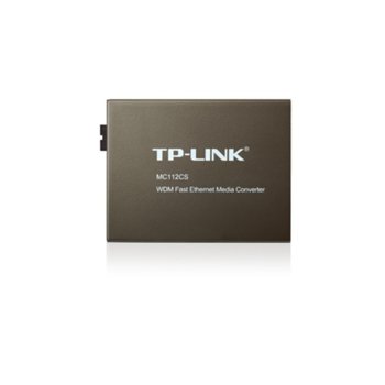 TP-Link MC112CS 10/100Mbps WDM Media Converter