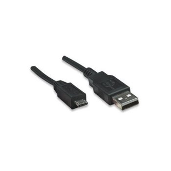 Manhattan 325677 USB А(м) към USB Micro B(м) 0.5m