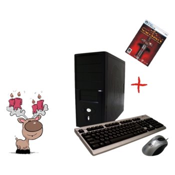 Настолен компютър PC "Дашър" +подарък игра Age Of Conan, дву-ядрен AMD Athlon II™ X2 3.1GHz, 2GB DDR3 RAM, 500GB HDD, DVDRW, GeForce GT 430 1GB DDR3 (HDMI & DVI), 2г. гаранция | JAR Computers PC "Дашър" +подарък игра Age Of Conan