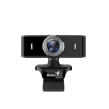 Уеб камера Genius 2000X2, Full HD(1920x1080), USB, черна | JAR Computers Уеб камера Genius 2000X2-BK черна