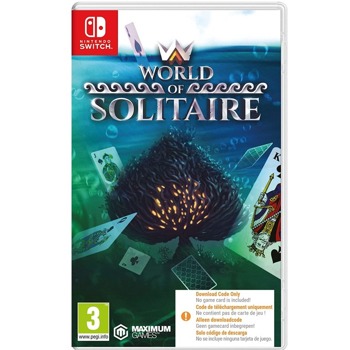 World of Solitaire - Code in a Box Nintendo Switch