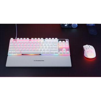 SteelSeries Apex Pro TKL Gen 3 UK Layout White