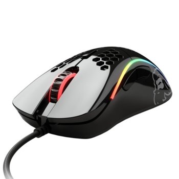 Мишка Glorious Odin D, оптична (12 000dpi), USB, лъскаво черна, геймърска, подсветка | JAR Computers Glorious Odin D matte black GD-GBLACK