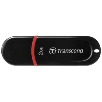 Памет 2GB USB Flash Drive Transcend JETFLASH 300. USB 2.0, черна | JAR Computers Transcend 2GB JETFLASH 300 (Red)