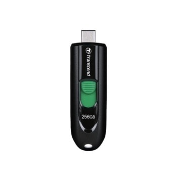 Памет 256GB USB Flash Drive, Transcend JetFlash 790C, USB Type-C 3.2 Gen 1, черна | JAR Computers Transcend JetFlash 790C 256GB