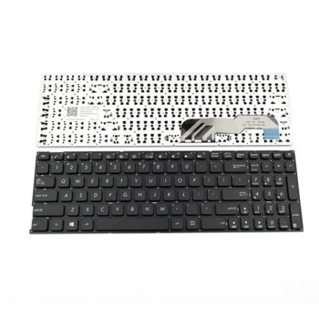 Клавиатура за лаптоп Asus съвместима със серия X541, черна, без рамка с малък ентър (US) | JAR Computers Клавиатура за лаптоп Asus X541