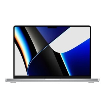 Лаптоп Apple MacBook Pro (Z15J0031F)(сребрист), осемядрен Apple M1 Pro 3.20 GHz, 14.2" (36.068 cm) Liquid Retina XDR 120Hz Display, (HDMI), 16GB DDR4, 512GB SSD, 3x Thunderbolt 4, macOS | JAR Computers Apple MacBook Pro Z15J0031F
