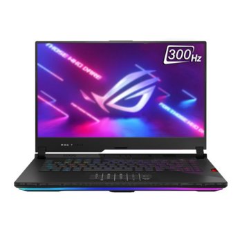 Лаптоп Asus ROG Strix SCAR 15 G533QS-HF083T (90NR0551-M01910), осемядрен AMD Ryzen 7 5800H 3.2/4.4GHz, 15.6" (39.62 cm) Full HD IPS 300Hz Display & GF RTX 3080 8GB, (HDMI), 16GB DDR4, 1TB SSD, Windows 10 Home | JAR Computers Asus ROG Strix SCAR 15 G533QS-HF083T