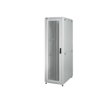 Комуникационен шкаф Mirsan MR-42-GTS61, 19", 42U, 610 x 1000 x 2028 мм, перфорирани врати, сив | JAR Computers Mirsan MR-42-GTS61