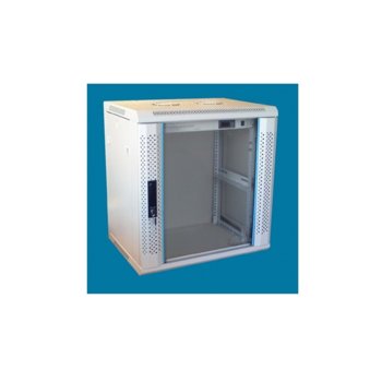 Комуникационен шкаф Toten WM.6609, 19", 9U, 600x600 мм, до 60кг товароносимост, сваляеми страни | JAR Computers Toten WM.6609 9U 19inch