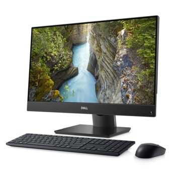 All In One компютър Dell Optiplex 5490 AIO (N213O5490AIO), осемядрен Comet Lake Intel Core i7-10700T 2.0/4.5 GHz, 23.8" (60.45 cm) Full HD Non-Touch Anti-Glare Display, 16GB DDR4, 256GB SSD, 1x USB 3.2 Type-C, клавиатура и мишка, Windows 10 Pro | JAR Computers Dell Optiplex 5490 AIO N213O5490AIO