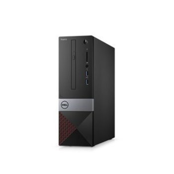 Настолен компютър Dell Vostro 3470 SFF (N214VD3470EMEA01_R2005), шестядрен Coffee Lake Intel Core i5-9400 2.9/4.1 GHz, 4GB DDR4, 1TB HDD, 2x USB 3.1, клавиатура и мишка, Windows 10 Pro | JAR Computers Dell Vostro 3470 SFF N214VD3470EMEA01_R2005