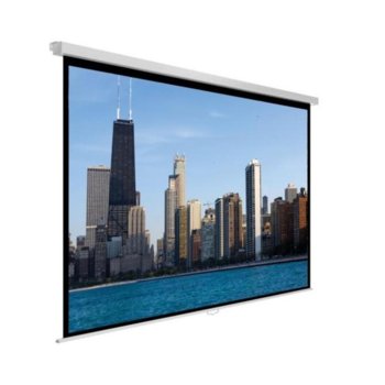 Екран Avtek Video Pro 240, ръчен за монтаж на стена или таван, Matt White, 2400 x 2000 мм, 113", 4:3 | JAR Computers Avtek Video Pro 240