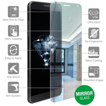 4Smarts Second Glass Mirror iPhone 6/6S Plus 24351