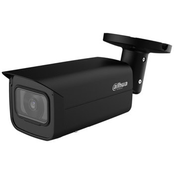 IP камера Dahua IPC-HFW5541T-ASE-0280B-S3 Black, насочена "bullet" камера, 5Mpix(2960x1668@30fps), 2.8mm обектив, H.265+/H.265/H.264+/H.264/H.264H/H.264B/MJPEG, IR осветеност (до 80m), външна IP67/IK10, PoE, MicroSD слот до 512GB, вграден микрофон | JAR Computers Dahua IPC-HFW5541T-ASE-0280B-S3 - Black