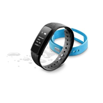 Смарт гривна Cellular Line EasyFit Touch 2, Bluetooth, до 7 дни врече за работа, IP67 устойчивост, синя | JAR Computers Cellular Line EasyFit Touch 2