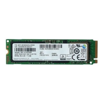 Памет SSD 256GB Samsung PM981(MZVLB256HAHQ), PCI Express Gen3 x4, M2 2280, скорост на четене 2800MB/s, скорост на запис 1100MB/s | JAR Computers Samsung PM981 MZVLB256HAHQ