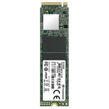 Памет SSD 512GB Transcend 112S, NVMe, M.2 (2280), скорост на четене 1700 MB/s, скорост на запис 900 MB/s | JAR Computers SSD Transcend 112S 512GB TS512GMTE112S
