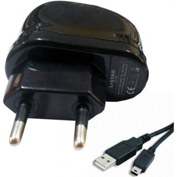 Зарядно USB Mini 220v-14022