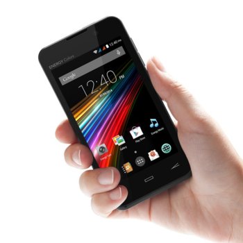 Energy Sistem Colors (черен), поддържа 2 sim карти, 4" (10.16 cm), дву-ядрен ARM Cortex A7 1GHz, 512MB RAM. 4GB Flash памет (+microSD слот), 5.0 & 0.3 MPix camera, Android, 139g | JAR Computers Energy Sistem Colors 421787