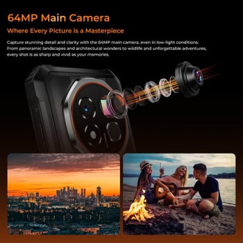 Oukitel G6 4G 64GB/4GB Orange