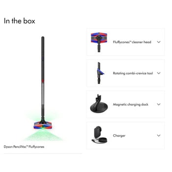 прахосмукачка dyson pencilvac matbk sv50