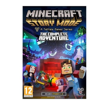 Игра Minecraft: Story Mode - The Complete Adventure, за PC | JAR Computers Minecraft: Story Mode - The Complete Adventure