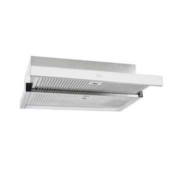 Абсорбатор Тeka CNL 6415 PLUS, телескопичен, енергиен клас A, въздухопоток 385m3/h, двигател EcoPower, пет степени на скорост на управление + интензивна, метални филтри, стоп-таймер, бял | JAR Computers Teka CNL 6415 PLUS white