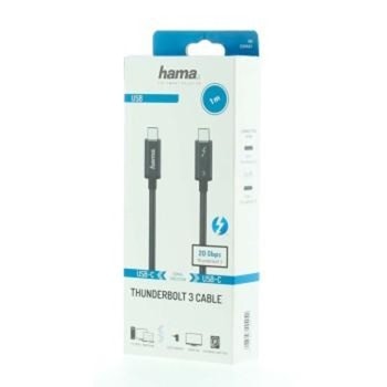 Кабел HAMA Thunderbolt 3 - USB-C male 200661