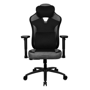 Геймърски стол ThunderX3 Eaze Mesh, до 125kg, велур/изкуствена кожа/мрежа, лумбална опора от мемори пяна, джоб за таблет, черен | JAR Computers ThunderX3 Eaze Mesh GAGC-348