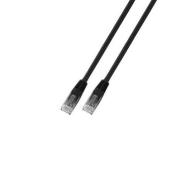 Пач кабел EFB Elektronik, UTP, Cat.6, 1m, черен | JAR Computers EFB Elektronik Cat.6 1m UTP черен K8100SW.1
