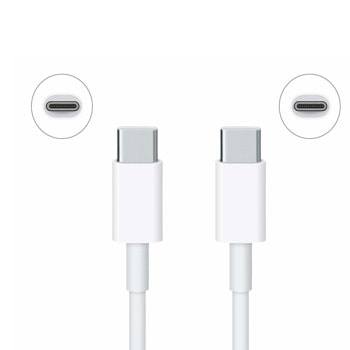 Кабел Xiaomi, от USB-C(м) към USB-C(м), 1.5м, 5A, бял | JAR Computers Xiaomi Кабел Mi USB-C to USB-C SJV4108