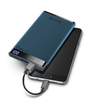 Външна батерия/power bank/ Cellular Line FreePower Manta, 6 000 mAh, Два USB изхода, синя | JAR Computers Cellular Line FreePower Mantra 6000 IT4102