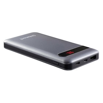 Външна батерия /power bank/ Intenso PD10000, 10 000mAh, сива, 1x USB-A, 1x USB-C, QC 3.0 | JAR Computers Intenso PD10000 7332330