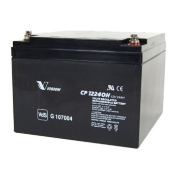 VISION CP12240 Акумулаторна батерия 12 V 24 Ah