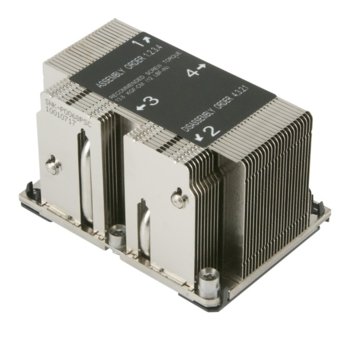 Охлаждане за процесор Supermicro SNK-P0068PSC, съвместимост с LGA3647-0 | JAR Computers Supermicro SNK-P0068PSC