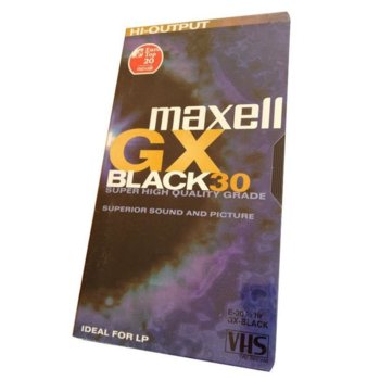 Видеокасета MAXELL E-30GX VHS, 30 min image
