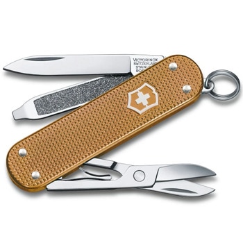 Джобен нож Victorinox Classic Alox Wet Sand, жълт | JAR Computers Victorinox Classic Alox Wet Sand 0.6221.255G