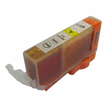 Касета за Canon Pixma IP4800/IP4850/iP4900/IP4950/iX6500/iX6550/MG5100/MG5200/MG5300/MG5340/MG6100/MG6200/MG8170/MG8200/MX715/MX882/MX884/MX885/MX894/MX895/MGxx50/MGxx20 - Yellow - CLI-526Y - HCLI-526Y - Неоригинален, Заб.: 500 брой копия | JAR Computers Yellow CLI-526Y HCLI-526Y